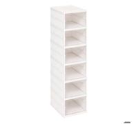 Range-chaussures Fold'n Box 6 paires blanc - 5five