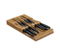 Relaxdays Range couteaux tiroir pour 12 couteaux