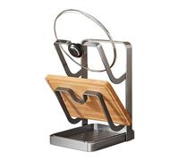 Range Couvercle Casserole, Porte Couvercle Cuisine, Rangement Cuisine Gain De Place, Kitchen Pot Lid Storage Rack, Kitchen Storage & Organisation Pour Planche A Decouper, Spatule, Cuillere, Ustensiles