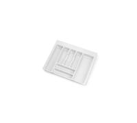 Range-couvert Optima Vertex/Concept 500mm (Panneau 16mm), Module 600 mm, Plastique blanc Blanc G