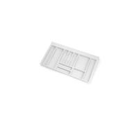 Range-couvert pour tiroir Concept-Vertex - plastique - blanc - 900 mm EMUCA