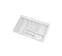 Range-couvert pour tiroir Concept-Vertex - plastique - blanc - 800 mm EMUCA