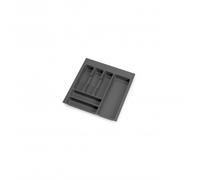 Range-couvert pour tiroir Concept-Vertex - plastique - gris - 500 mm EMUCA