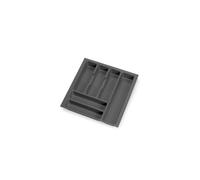 Range-couvert pour tiroir Concept-Vertex - plastique - gris anthracite - 450 mm EMUCA