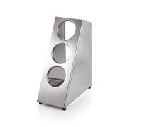 Range couvert vertical, porte couverts, porte couverts cuisine pour 3 compartiments, tour