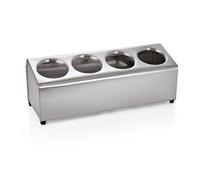 Range couvert vertical, porte couverts, porte couverts cuisine pour 4 compartiments