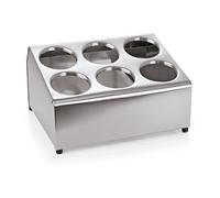 Range couvert vertical, porte couverts, porte couverts cuisine pour 6 compartiments