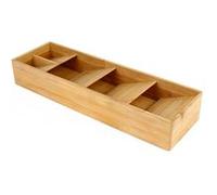Cheffinger Range-couverts en Bambou Beige