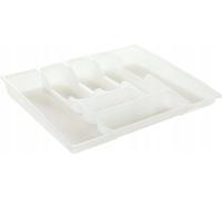 Range-couverts - Insert pour tiroir - 42 cm - Pour tiroir de cuisine - Gris