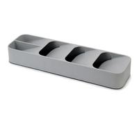 Joseph Joseph – Range-couverts DrawerStore Compact, 5 compartiments, plus de 24 pièces – Gris