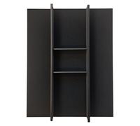Range-couverts Kvalito, pour armoire de 450 mm, anthracite, bords découpables