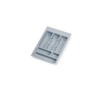 Range-couverts - recoupable - plastique gris - 336x482 mm EMUCA