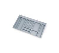 Range-couverts - recoupable - plastique gris - 836x482 mm EMUCA