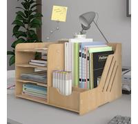 Range-dossiers A4 bois - 5 mm - Avec compartiments - Organiseur de bureau