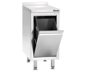 Range-poubelle Inox Professionnelle - Profondeur 700 mm - Bartscher