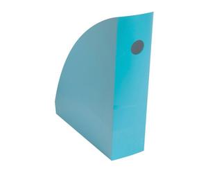Range-revues bleu glacé Exacompta Mag-Cube dos de 8,2 cm gamme Skandi