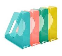 Range-revues Esselte ColourBreeze dos 7,2 cm couleurs assorties