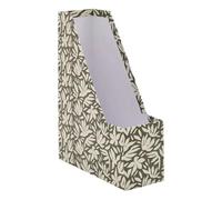 Range-Revues Imprimé Floréa 31cm Vert