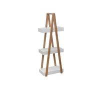 Rangement 3 niveaux salle de bain Natureo blanc
