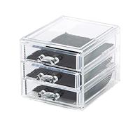 Rangement & Cie Compactor Organisateur cosmétiques & bijoux Transparent 12.3 x 15 x H.10.7 cm