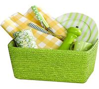 Rangement & Cie RAN3505 Panier Bali en Feuilles de Paille Vert