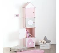 Rangement Colonne 4 Casiers - Sunny Rose TU