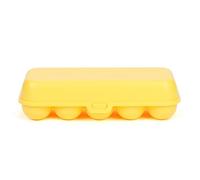 Rangement Cuisine - Koziol : Boîte à œufs réutilisable x10 Koziol - Jaune