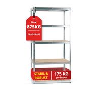 Stagecaptain Heavyrack étagère de hangar planche en bois, max. 875 kg
