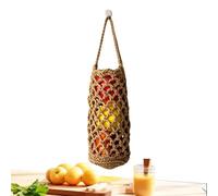 Rangement De Fruits Boho - Filet De Rangement Vertical Pour Chambre D'enfant, Hamac Décoratif En Peluche Pour Salle De Jeux Bohème, Cintre D'exposition Pour Animaux Montés Respirants | Poche Décorativ