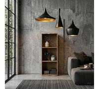 Rangement modulable 3 cases - home deco factory - forest - marron