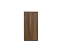 Rangement mural finition bois foncé noyer L30 cm FLEXO