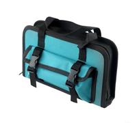 Rangement Outils 600D Résistant pour déchirure Rangement Outils | Tissu 600D pour haute densité, imperméable, anti-rayures, layout 3D optimisé, pour idéal électricien(A)