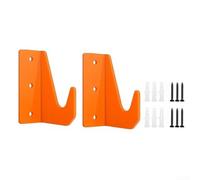 Rangement Outils Mural pour Atelier 50kg Max | Acier pour robuste, finition pulvérisée orange, charge max 50kg, pour idéal garage et atelier