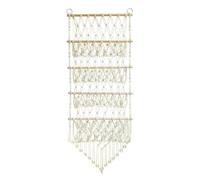 Rangement pour animaux en peluche - Jouet bohème à 4 couches, au-dessus de la porte avec organiseur, rangement de chambre d'enfant, en peluche à suspendre avec filet de rangement, solution