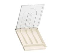 Rangement pour argenterie - Solutions de rangement pour couverts, argenterie avec couvercle - Boîte de rangement pour couverts en argent sterling - Plateau à couverts pour cuisine