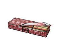 Rangement pour Cadeau Grands Bacs avec Poignée | Porte-Papier Cadeau avec Rangement et Pochettes Intérieures pour Maison Sous Lit Sous-sol Garage Placard Dortoir