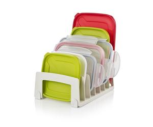 Rangement pour couvercles de boîtes 7 places Tescoma