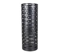 Rangement pour parapluie - Support de canne de marche | Support de canne | Porte-parapluie | Support de rangement rond | Seau de rangement multifonction noir pour chambre