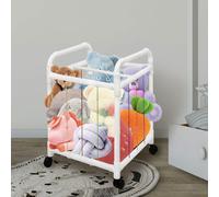 Rangement rembourré en forme d'animal de zoo, organiseur en peluche, jouet d'étagère avec corde élastique pour salle de jeux, chambre d'enfant et coins, C, double accoudoir