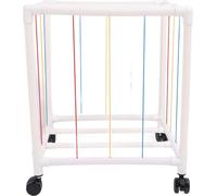 Rangement rempli d'animaux de zoo, organisateur en peluche, jouets sur étagère avec corde élastique pour salle de jeux, chambre d'enfant et coins, H, style standard, plein