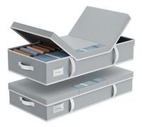 Vendos85 Rangement sous lit - Gris