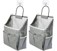 Rangement suspendu mural 2 pièces - Sac de rangement avec poches pour cuisine chambre et van aménagé