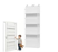 Rangement Suspendu Porte Peluches - 4 Niveaux Grande Capacité - Organiseur de Porte à Poches Profondes,pour Chambre d'enfant nurserie Appartement Placard Maison dortoir vêtements de Filles et