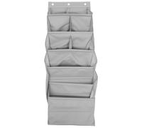 Rangement Suspendu pour Porte, Paquet Mural Multifonction, 9 Compartiments | Tissu Oxford, Résistance à Déchirure, sans Clou, pour Paquet et Parapluies, Chambre ou Bureau