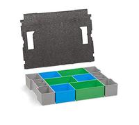 Rangement Vis | L-BOXX 102 Boîte de Cloisonnement | CD3 Inserts avec Deckenpolster | Tri pour Petites Pièces | Rangement Vis
