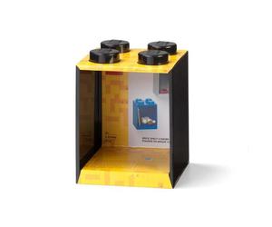 Rangements LEGO - Étagère en forme de brique à 4 tenons - noir - 5007281