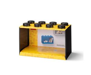 Rangements LEGO - Étagère en forme de brique à 8 tenons - noir - 5007286