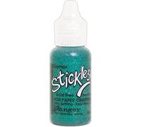 Ranger Cayman Stickles Colle pailletée en matière synthétique Turquoise 2,5 x 2,5 x 7,5 cm