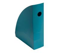 Ranges-revues bleu canard Exacompta Mag-Cube dos de 8,2 cm gamme Néo Déco