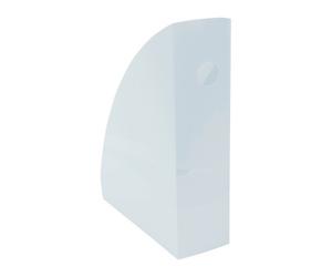 Ranges-revues Exacompta Mag-Cube dos de 8,2 cm bleu pastel
